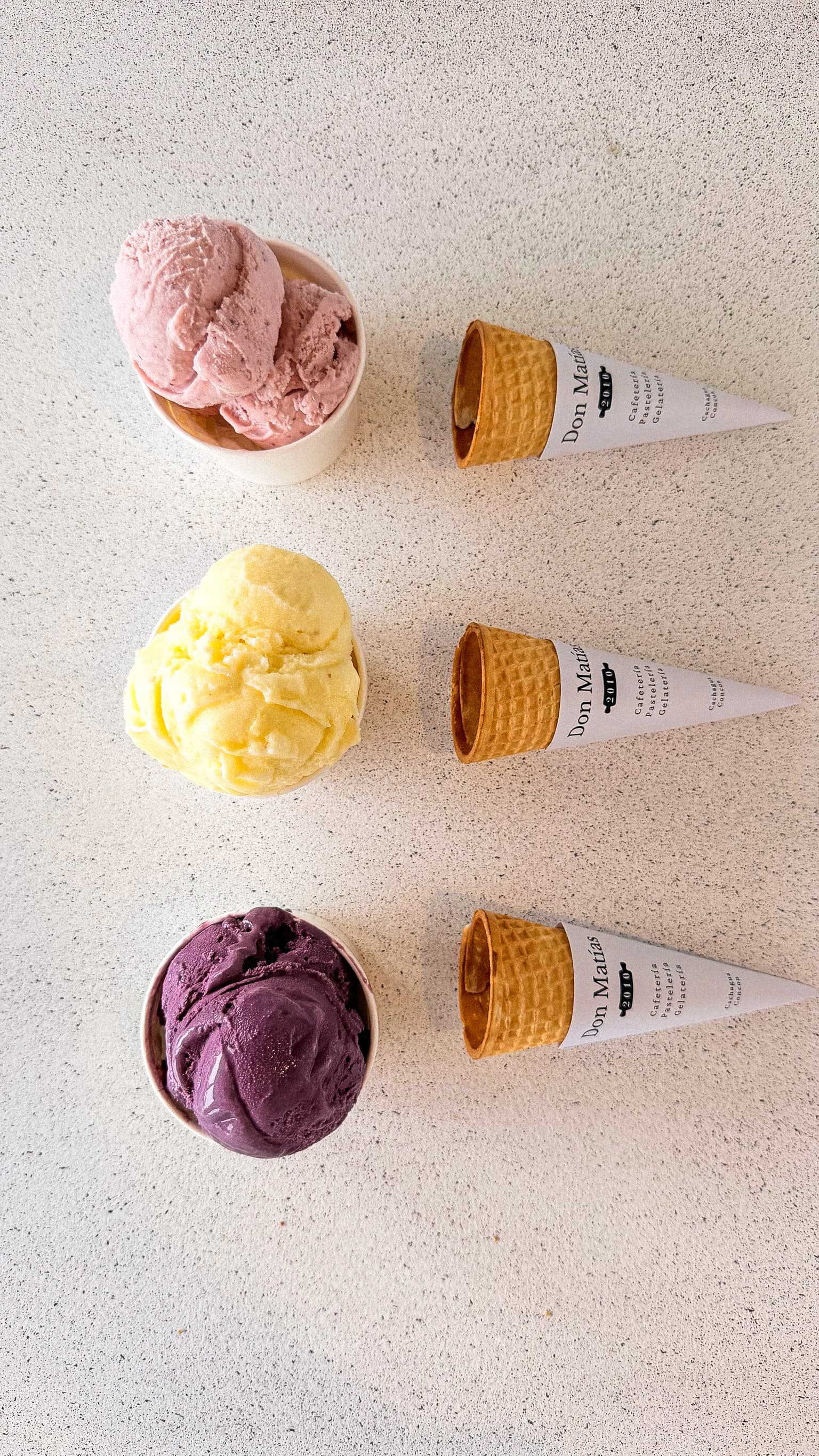 Fotografía de referencia para Copa Helado Simple