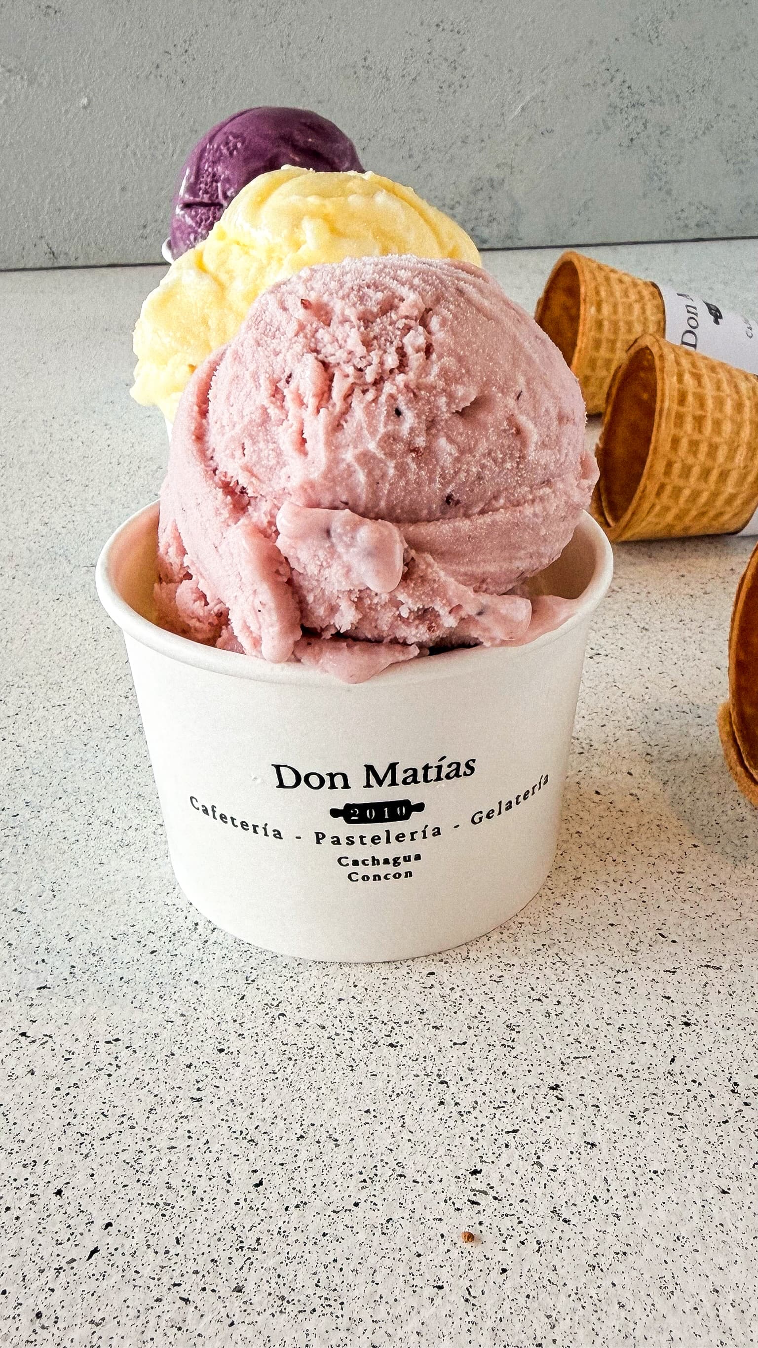 Fotografía de referencia para Copa Helado Doble